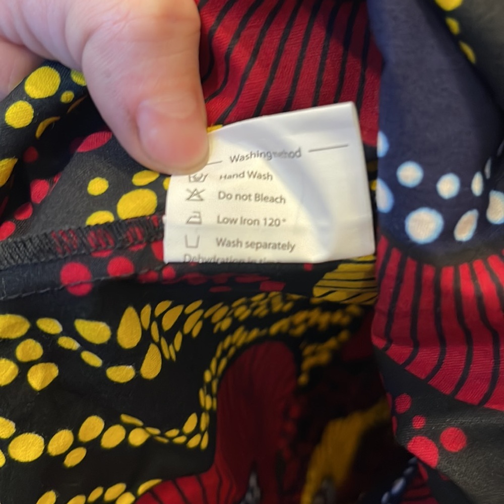 Basin Riche Red &Yellow Poppy Dress - Picture 10 of 10